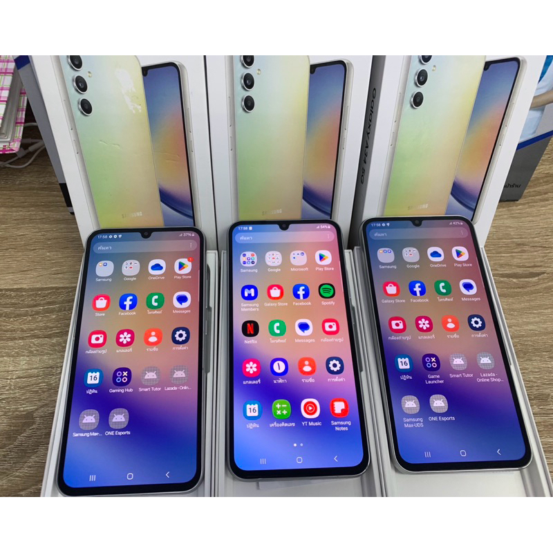 Samsung Galaxy A34(5G)Ram8/128GB เครื่องศูนย์ไทย/มือสองสภาพสวยอุปกรณ์ครบตามศูนย์/ประกันร้าน 1เดือน
