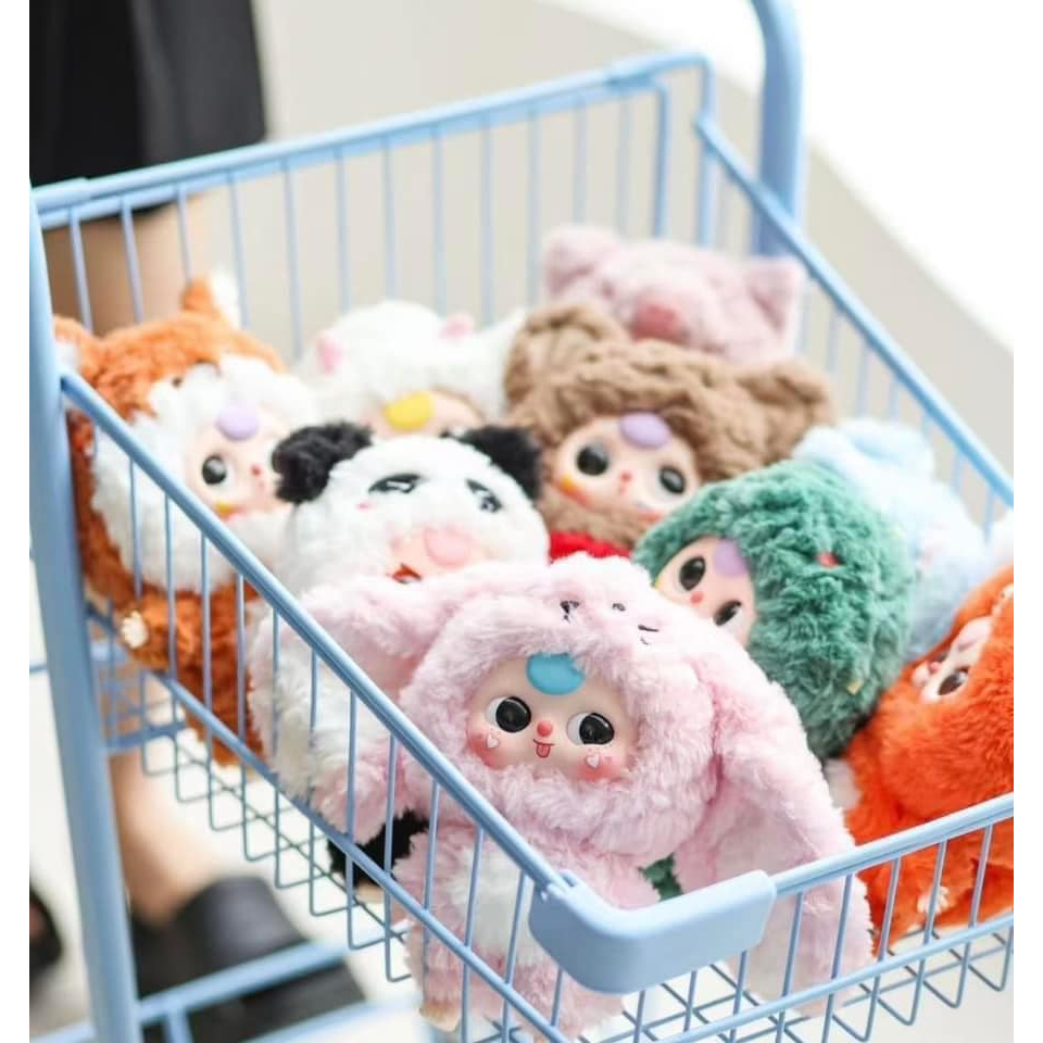[ ซื้อใน Video เหลือ 490 !! ]พร้อมส่ง gachabox Baby Three Third Generation Plush Series แบบสุ่ม