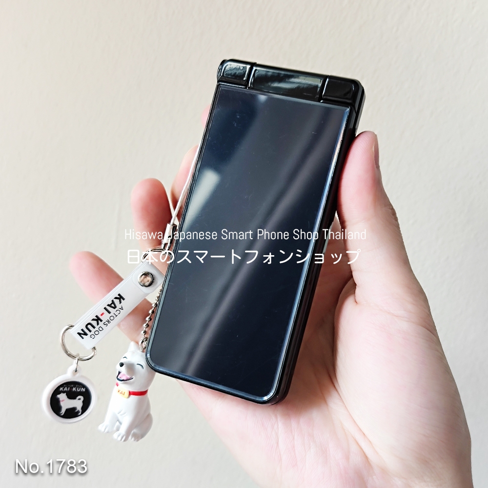 SHARP AQUOS K-TAI 2 (601SH) สีดำ มือถือฝาพับญี่ปุ่น โทรในไทยได้ หายาก - SoftBank #1783