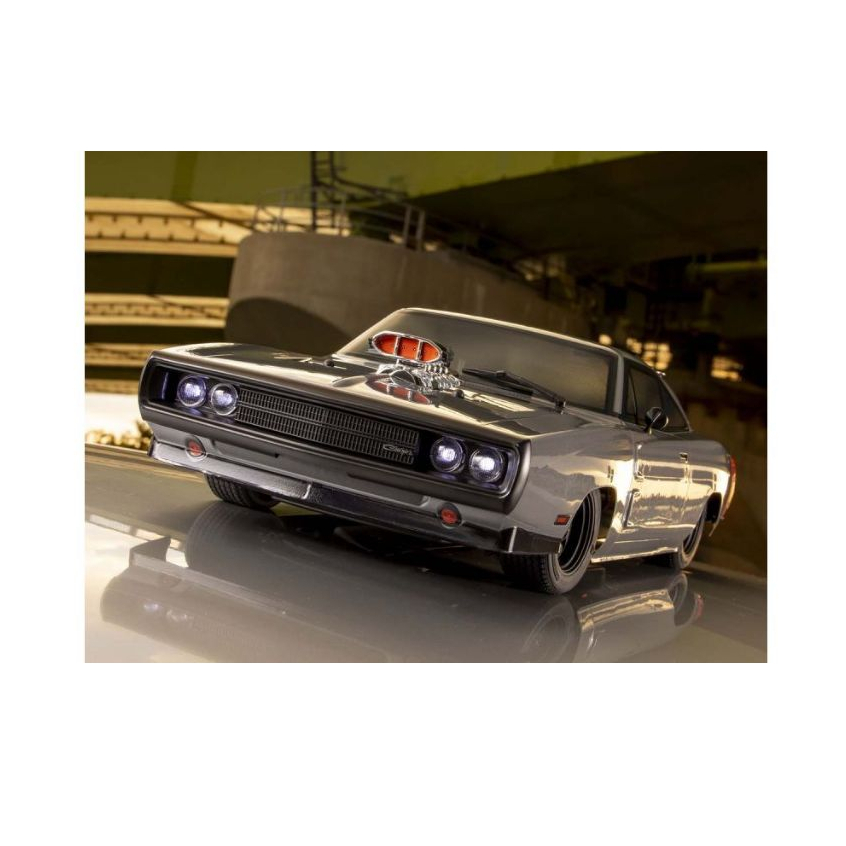 Kyosho 1/10 FAZER Mk2 FZ02L 1970 Dodge VE Gray 4WD 34492T1B Touring Car RTR Readyset EP 2.4GHz Radio