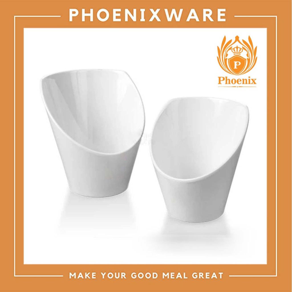 ถ้วยปากเอียง 5 นิ้ว เมลามีน Phoenix 62205