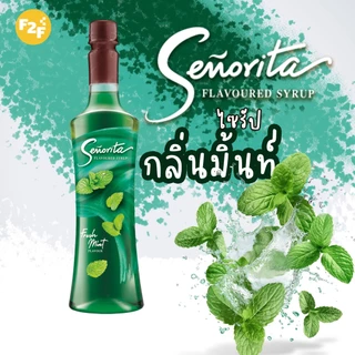 ไซรัปกลิ่นเฟรชมิ้นท์ ตราเซนญอริต้า ขนาด 750มล.