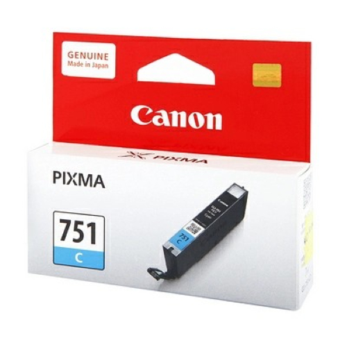 ตลับหมึกอิงค์เจ็ท CLI-751C ฟ้า Canon