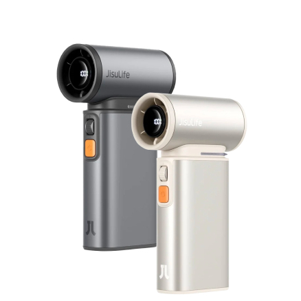 พัดลมพกพา Jisulife FA55 Handheld Fan Ultra1 BLACK / BROWN ส่งด่วน กรุงเทพภายในวัน