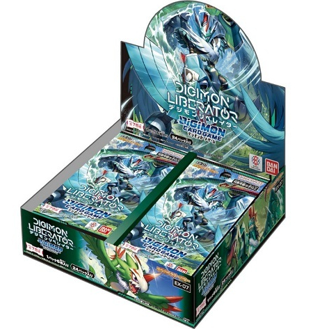 DG DG-EX07--BOX DG Extra Booster Digimon Liberator Digimon Booster Box 1 JP Box DG-EX07--BOX