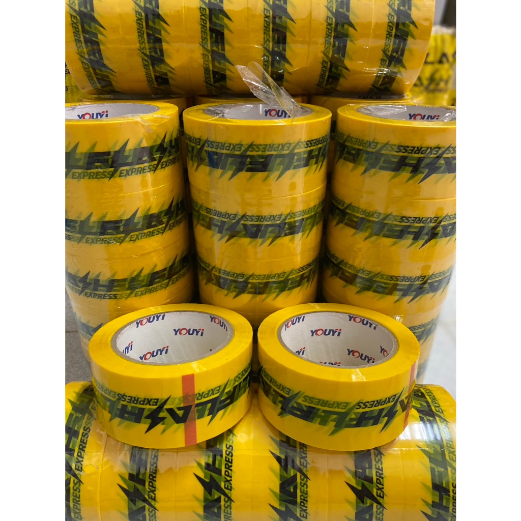 เทปกาวโอพีพี แฟลช Flash Express (ขนาด 2"x 100 หลา) 48 ไมครอน
