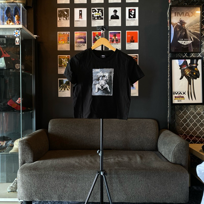 [Hustle.store]เสื้อยืด Stussy Bulldog Slim baby T-Shirt มือ1ของแท้🇦🇺พร้อมส่ง‼️‼️‼️‼️‼️‼️‼️‼️