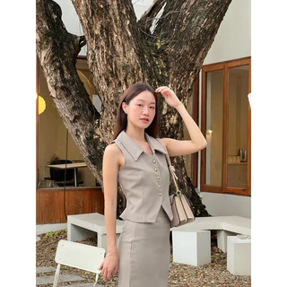 imily.style : Lycra Vest พร้อมส่ง