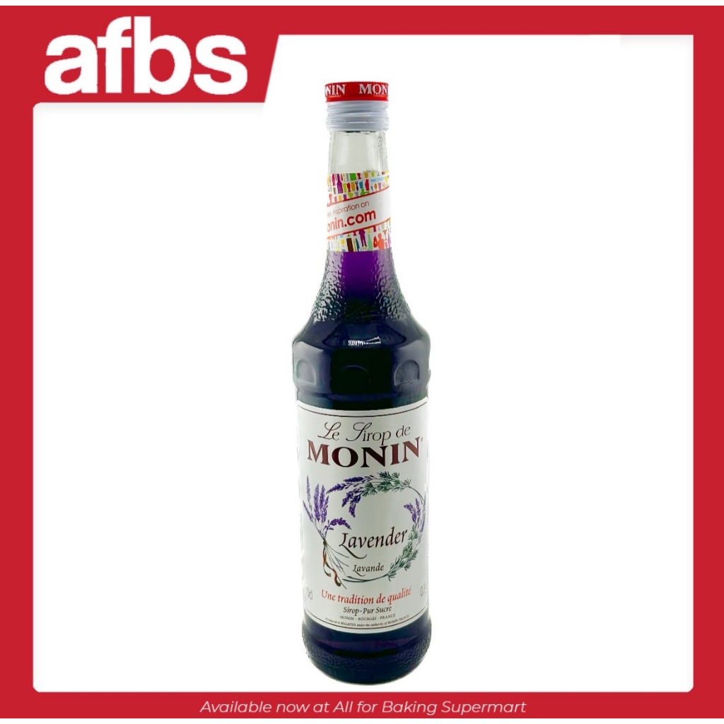 SUPERMART Monin Lavender Syrup 700 ml. น้ำเชื่อมกลิ่นลาเวนเดอร์ ตราโมนิน 700 มล. #1108027