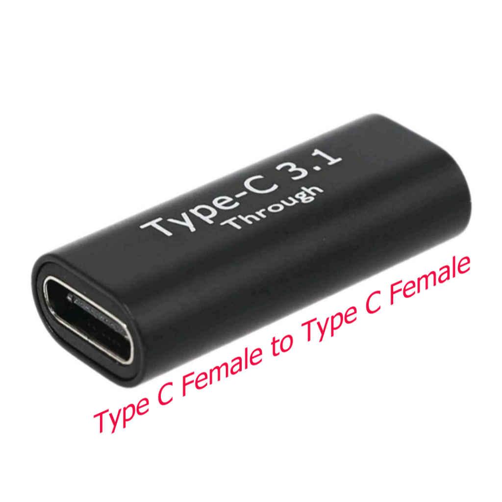 type C 3.1 Female to Female ไทป์ C เมีย-เมีย Adapter