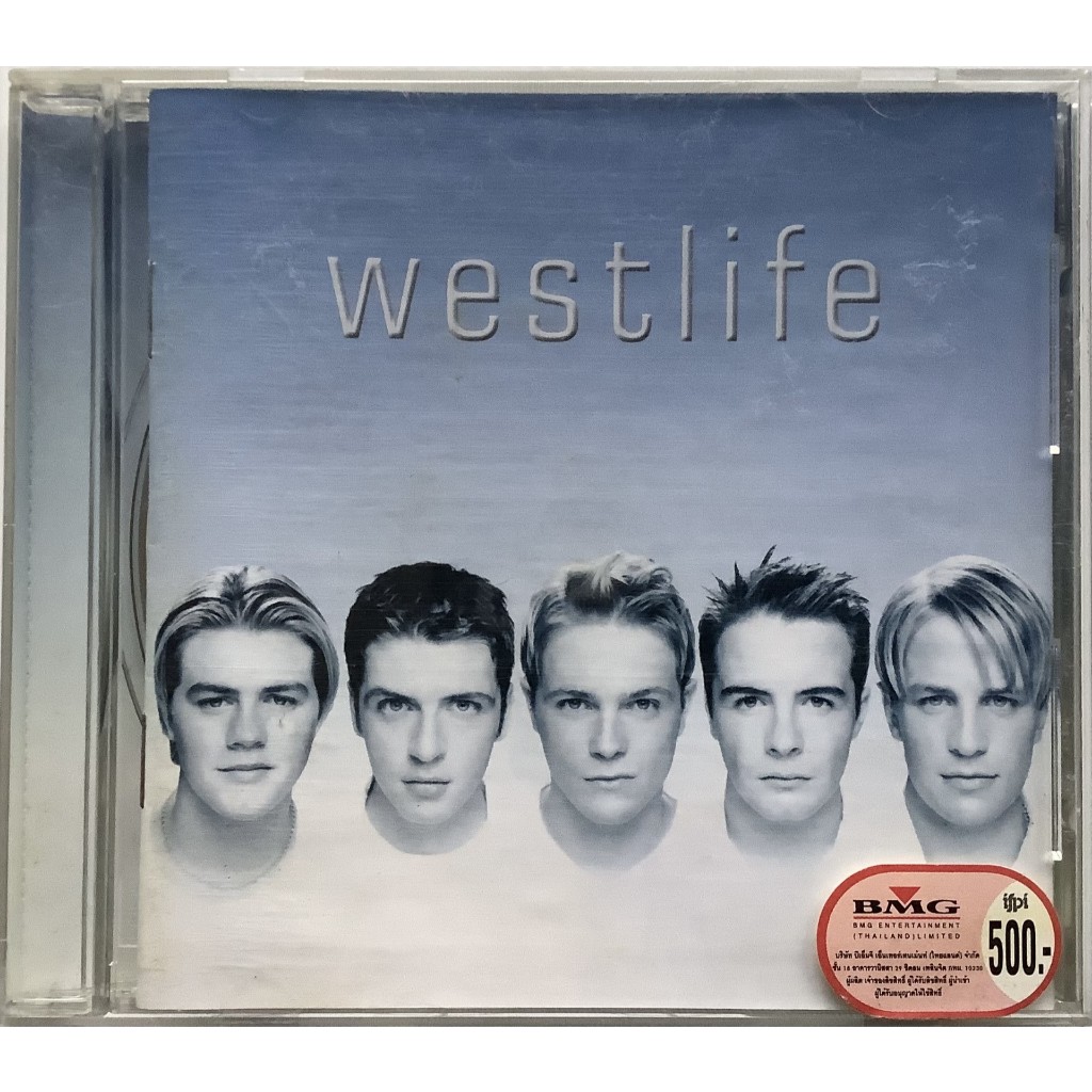 CD ซีดีเพลง Westlife อัลบั้ม Westlife 17 เพลง ลิขสิทธิ์ Swear It Again Seasons In The Sun Try Again 