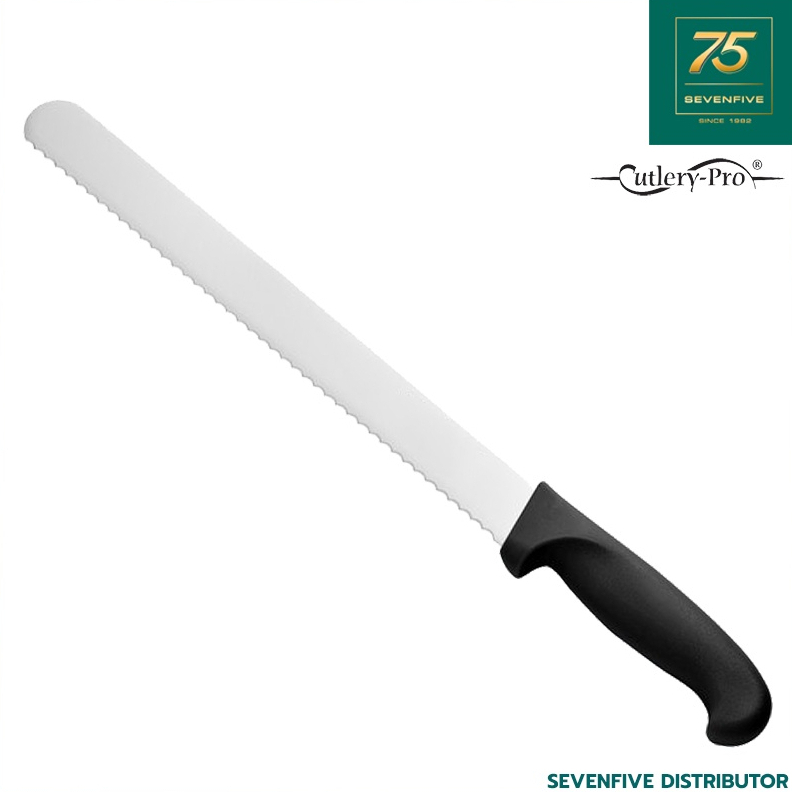 CUTLERY PRO มีดสไลด์เนื้อ มีดแล่เนื้อ มีดคมหยัก มีดขนมปัง เลื่อยตัดเค้ก มีดในครัว CTP1-KB-2266