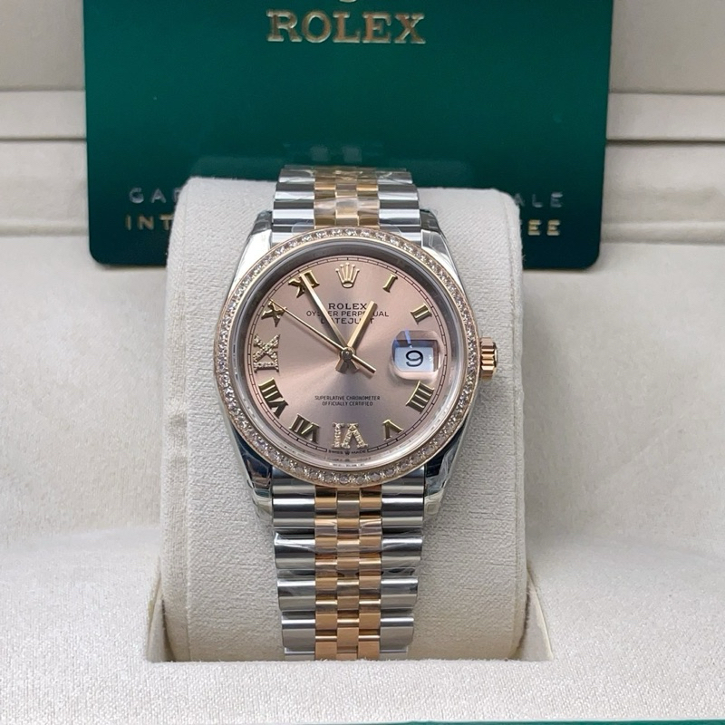 RL งาน Swiss นาฬิกาข้อมือผู้ชาย นาฬิกาแฟชั่น Datejust 36 mm ระบบออโต้ VSF