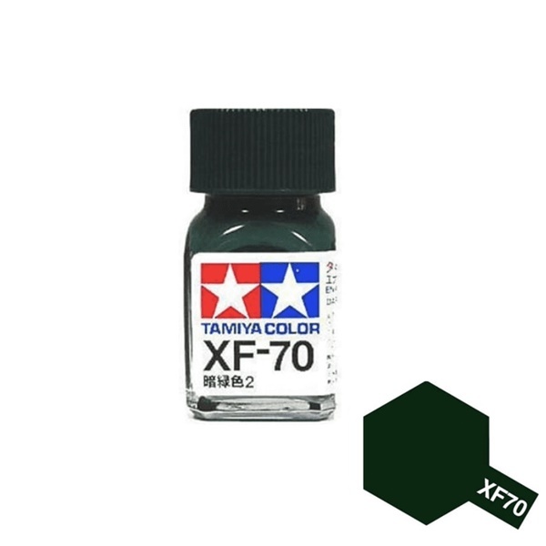 Tamiya Enamel Color XF-70 Dark Green 2 (IJN)