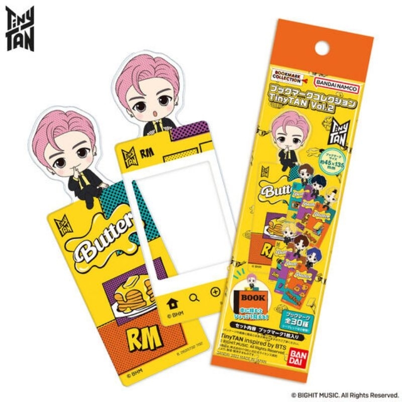 BTS Bookmark TinyTAN ที่คั่นหนังสือ