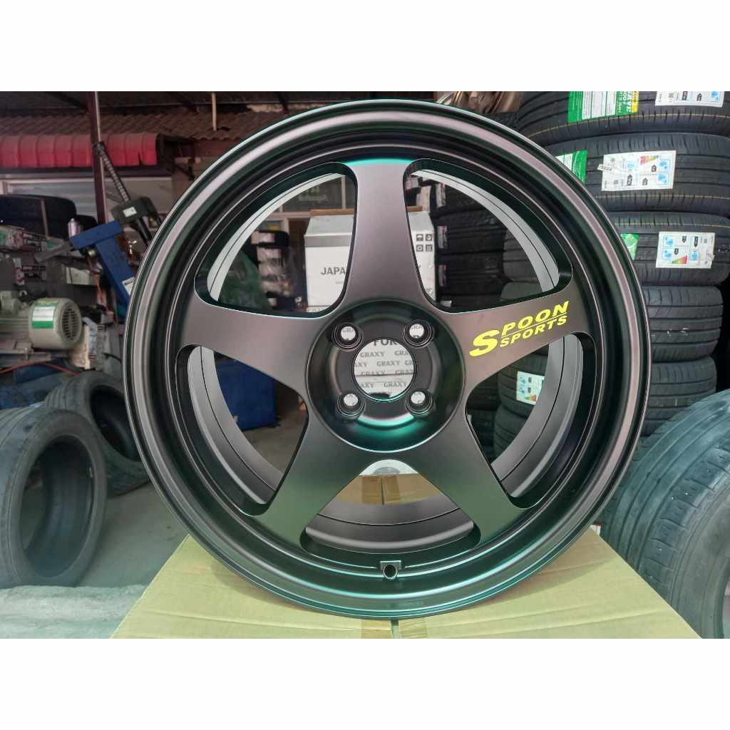 แม็กใหม่ขอบ 17 ใส่รถเก๋ง 4 รู 100