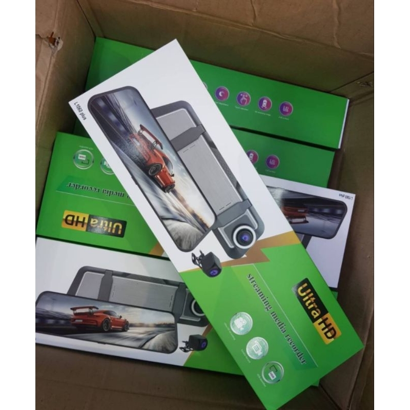 กล้องติดรถรุ่นแบบ3กล้องWIFIรุ่นL1060Plus พร้อมเมม32gb กล้องหน้า2Kกล้องหลัง/ใน1080P