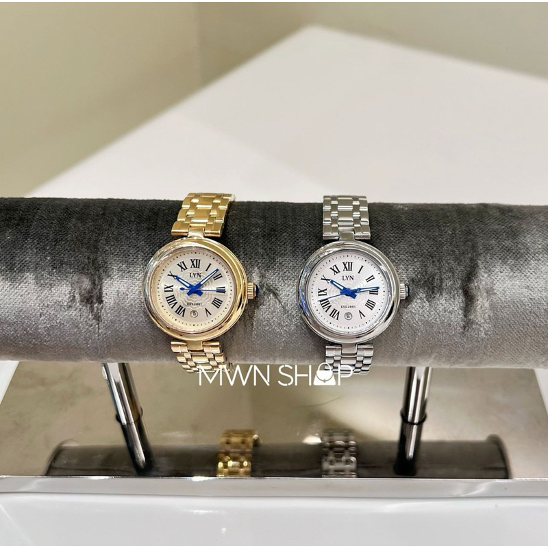 Lyn นาฬิกา มีโค้ดลด30% SALE นาฬิกา stephanie พร้อมกล่อง ของแท้จากชอป