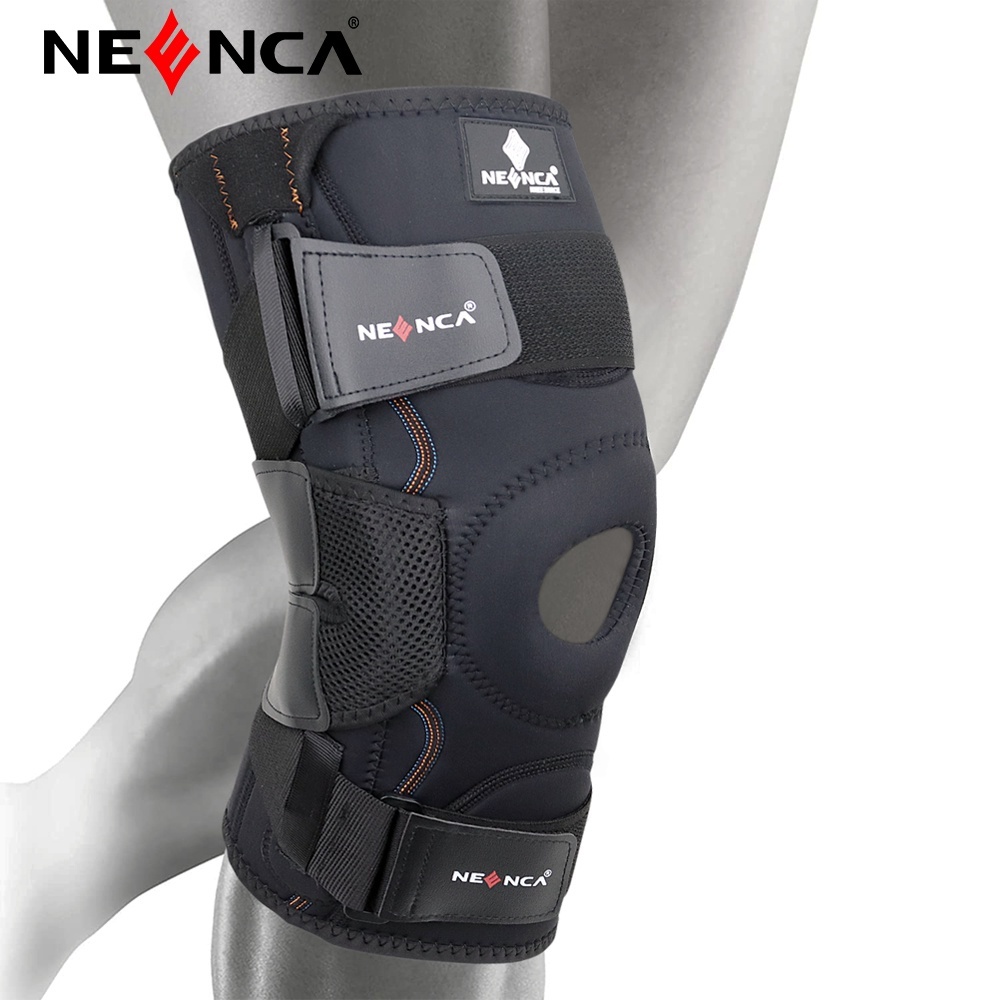 NEENCA อุปกรณ์พยุงเข่าสำหรับผู้ชายและผู้หญิง อาการปวดเข่า ข้ออักเสบ ACL แผ่นรองเข่าสำหรับฟื้นฟูอาการบาดเจ็บ