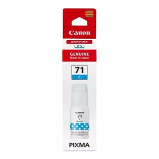 INK (หมึกสำหรับเครื่องพิมพ์) CANON GI-71 C - CYAN