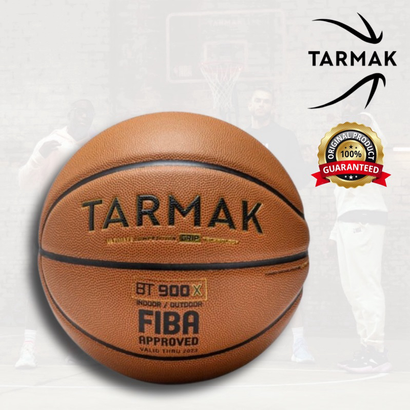 ลูกบาสเกตบอล เบอร์ 7 สำหรับผู้ใหญ่ รุ่น BT900 Grip Touch FIBA (สีส้ม) TARMAK