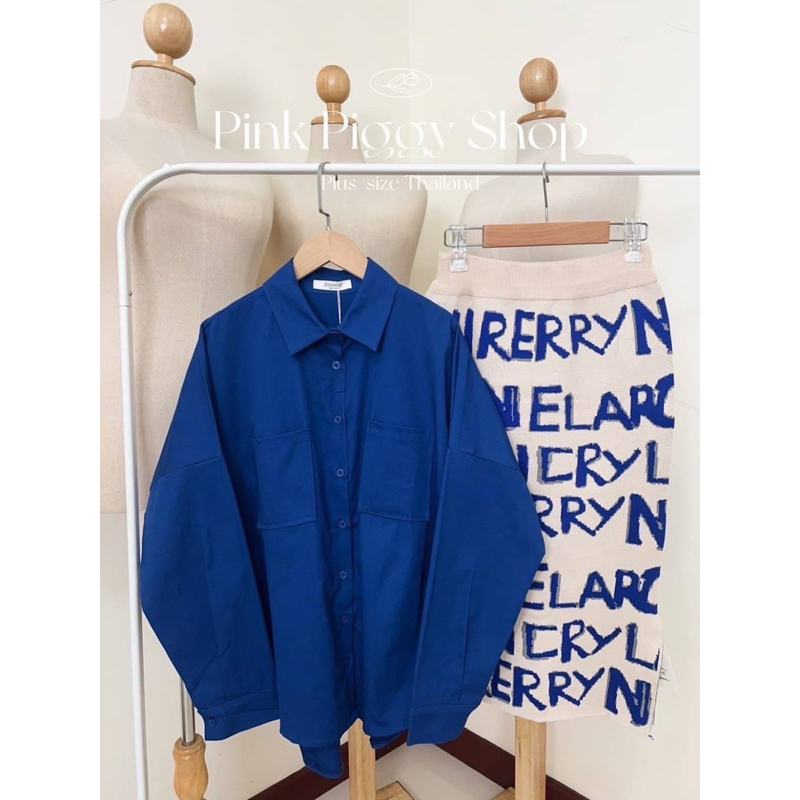 เสื้อเชิตทรงใหญ่ ยิ่งกว่า Oversize งานเกรดA เนื้อผ้าดีมาก!!! คัตติ้งเนียบ อยู่ทรง กระเป๋าอก 2 ใบ ใช้งานได้จริง