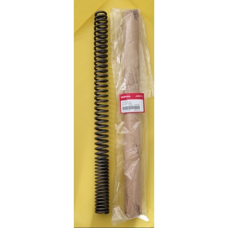 สปริงโช๊คอัพหน้า HONDA CRF250, CRF300 (51401-K1T-T61) * 1 ชิ้น * ของแท้ศูนย์