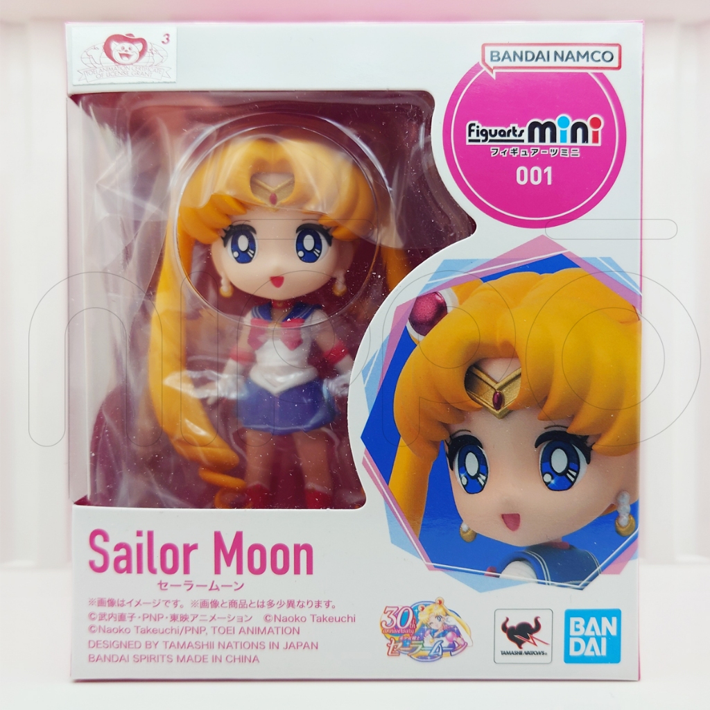 BANDAI : Figuarts Mini 001 Sailor Moon - เซเลอร์มูน (พร้อมส่ง / ของแท้ / มือหนึ่ง)