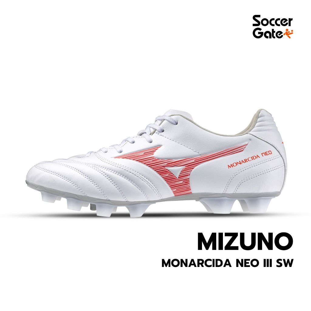 MIZUNO MONARCIDA NEO III SW รองเท้าสตั๊ดฟุตบอลของแท้ [โค้ด SOC500NOV ลดสูงสุด 500 เมื่อซื้อครบ 3000]