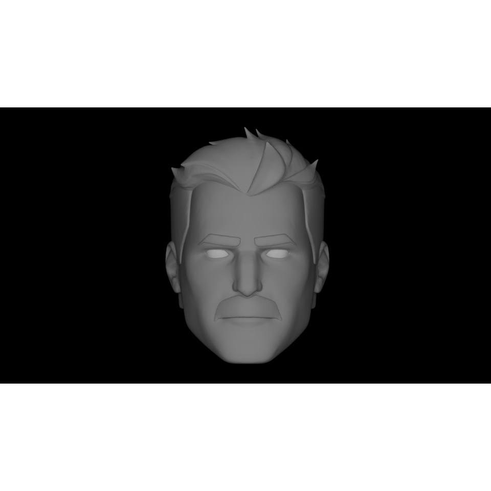 Omni man - Headsculpt for Action Figures 3D print model