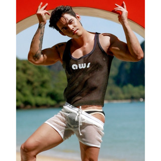 PV40 เสื้อกล้ามตาข่าย Awesome sport