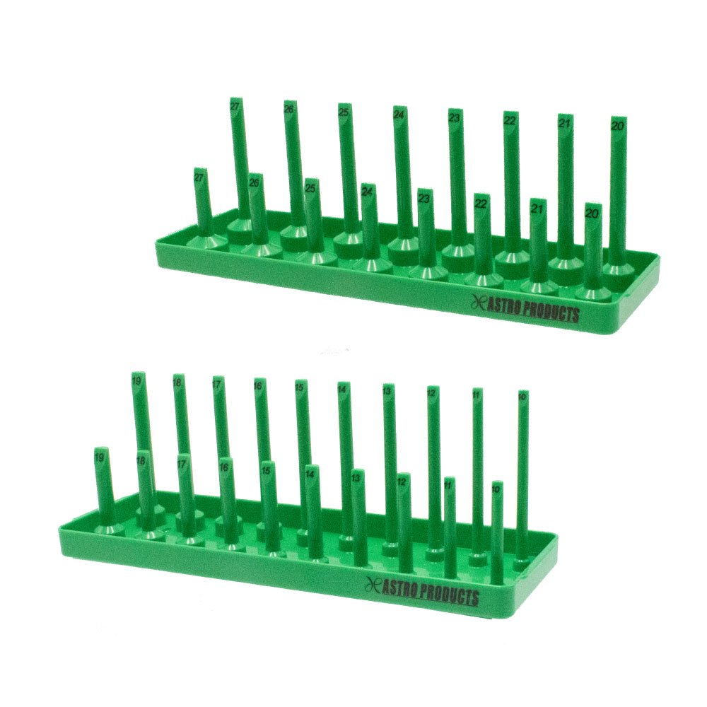 New Item ขาตั้งซอคเก็ตพลาสติก 1/2DR สีเขียว