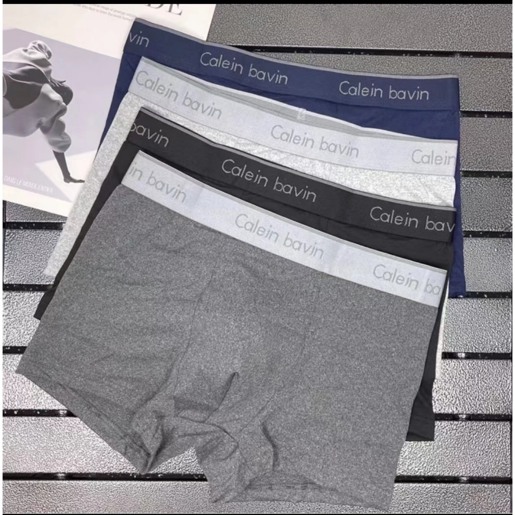 กางเกงในผู้ชาย ทรงboxer งายพรีเมียม ผ้าคอตตอนcotton ผ้านิ้มใส่สบายๆ
