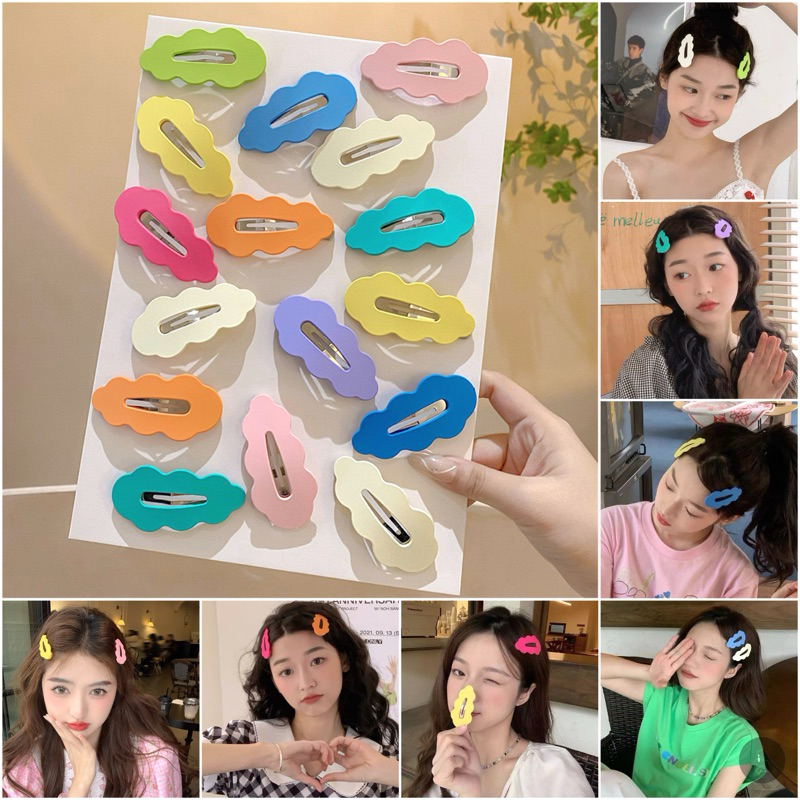 สีเยอะ กิ๊บติดผม สีแคนดี้ สดใส กิ๊บแคนดี้ กิ๊บนักเรียน น่ารักๆ