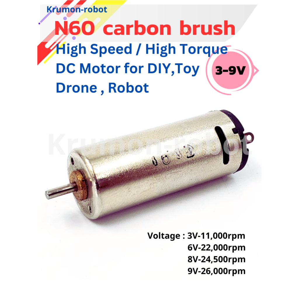 N60 high speed DC motor (สินค้าใหม่)
