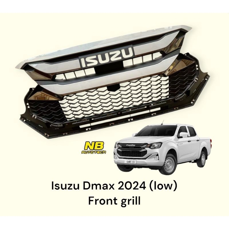 กระจังหน้า Dmax 2024 2025 2026 ตัวเตี้ย Front grill Isuzu Dmax 2024 low