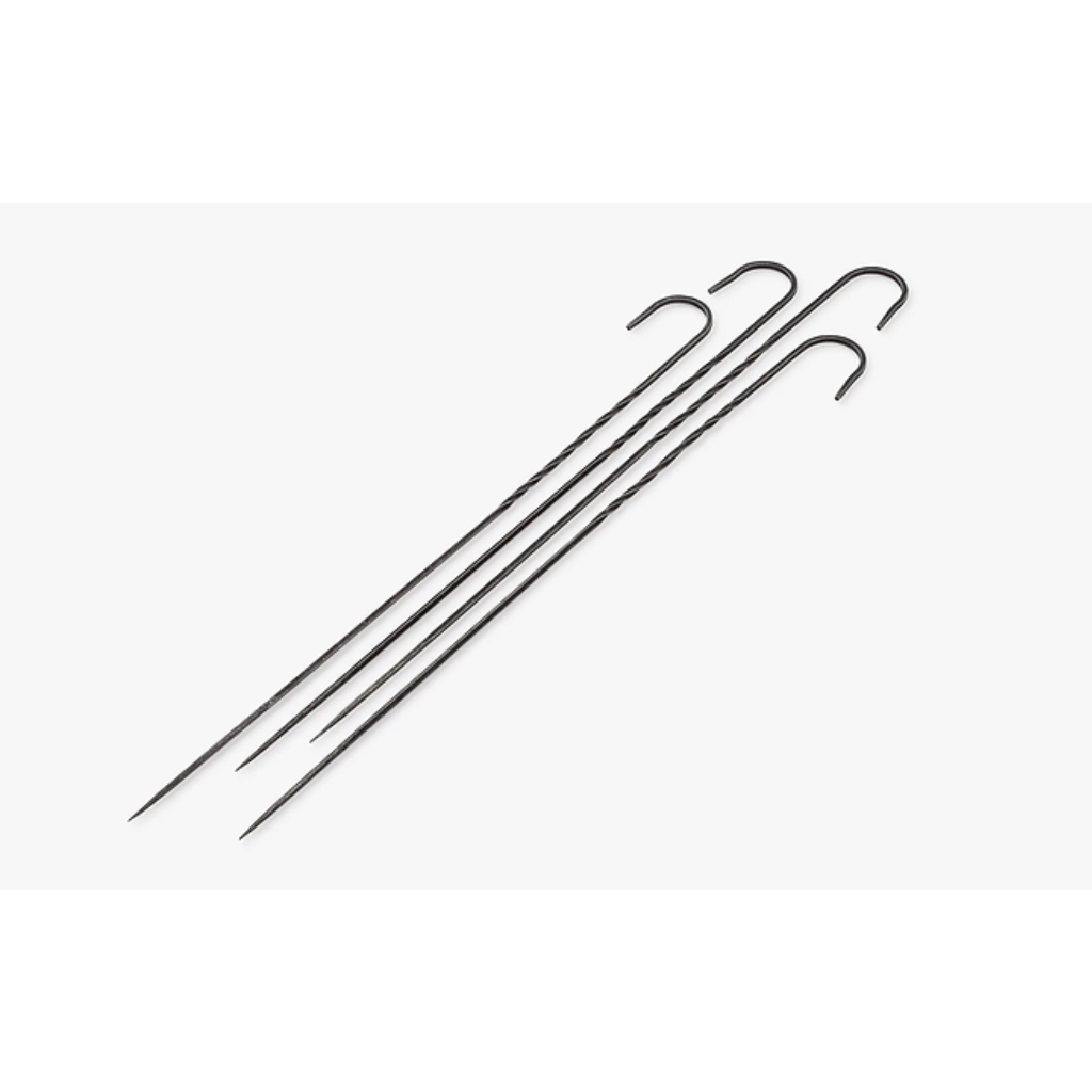 BAREBONES COWBOY GRILL STEEL STEWER (SET OF 4)