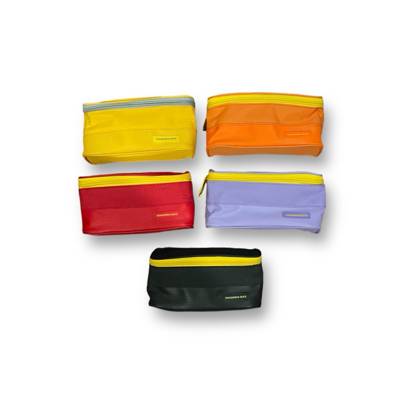 กระเป๋ามือหนึ่ง MANDARINA DUCK - THAI AIRWAYS BUSINESS CLASS AMENITY BAG KIT Size 3.5x8” มือ1