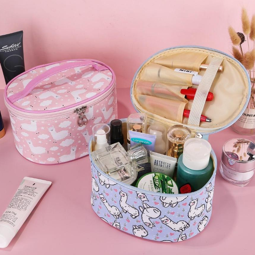 ลายอัลปากาจุของได้เยอะ (GC-155) กระเป๋าเครื่องสำอาง