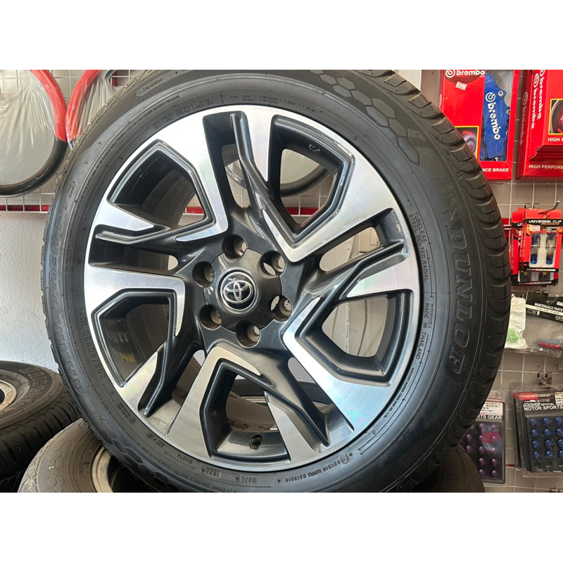 ล้อแม็ก fortuner legender GR Sport เเท้ขอบ20 (1 ชุด)พร้อมยาง