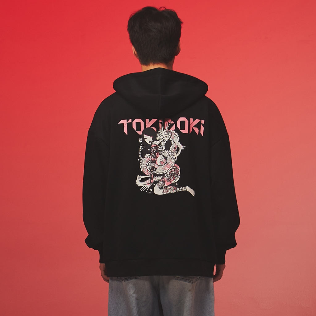 TOKIDOKI เสื้อฮู้ด MAKE ME GO CRAZY