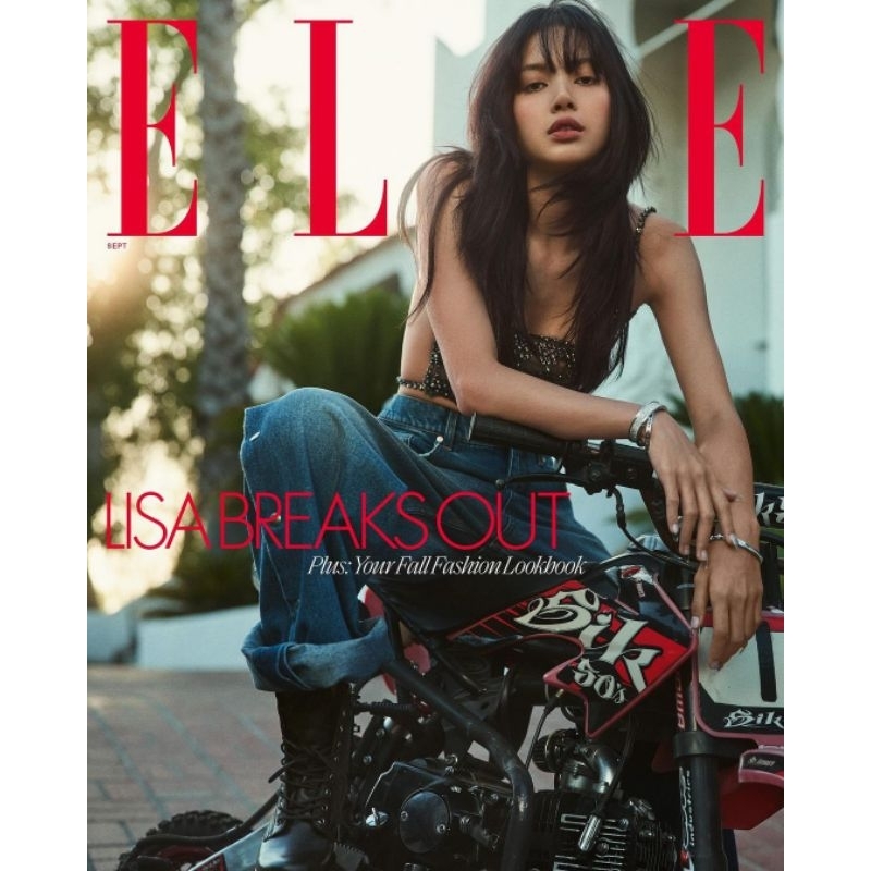 😍พร้อมส่งแล้วจ้า😍 นิตยสาร ELLE USA (September​ 2024) ปก #ลิซ่า #LISA​ #BLACKPINK
