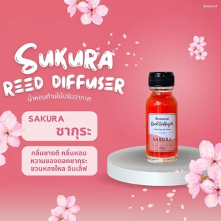 ก้านไม้หอมปรับอากาศ ขนาด 15 ML Botanical ก้านไม้หอม น้ำหอมอโรม่า น้ำมันหอมระเหย