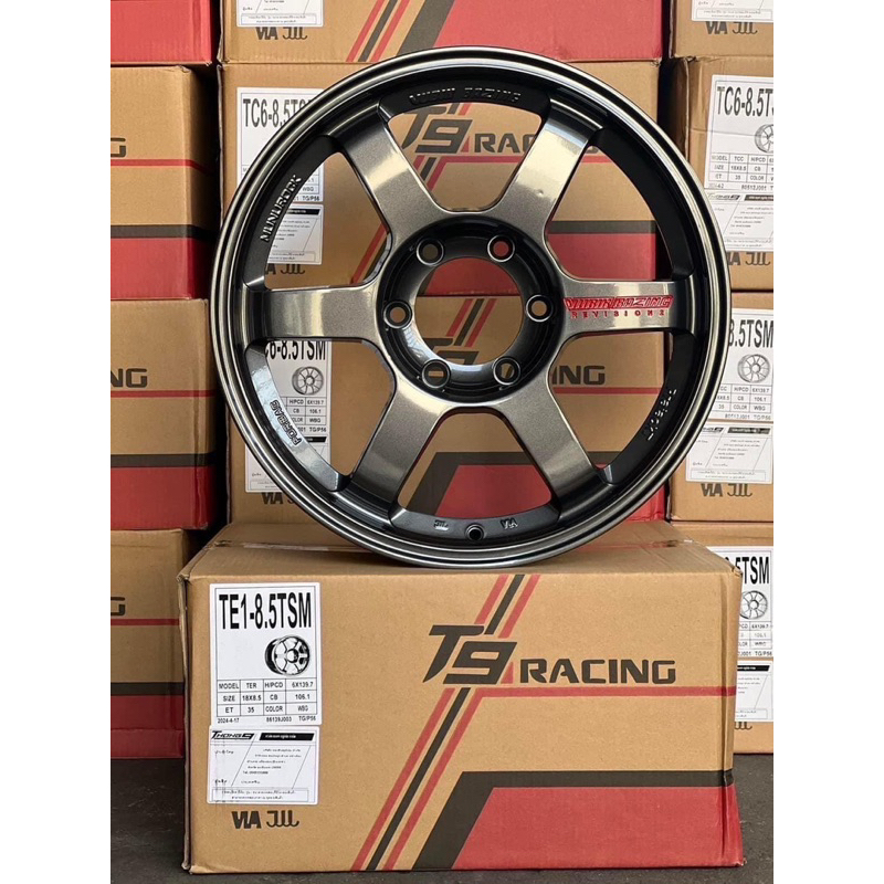 ล้อแมกซ์ TE37 ขอบ18x8.5 ET35