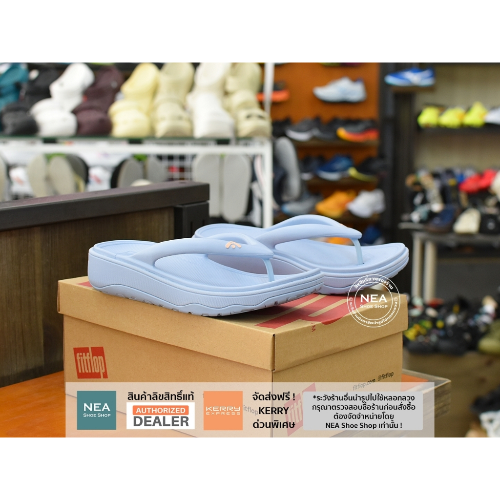 [ลิขสิทธิ์แท้] FitFlop RELIEFF RECOVERY TOE-POST [W] NEA  รองเท้าแตะแบบหูหนีบผู้หญิง รุ่น HF4