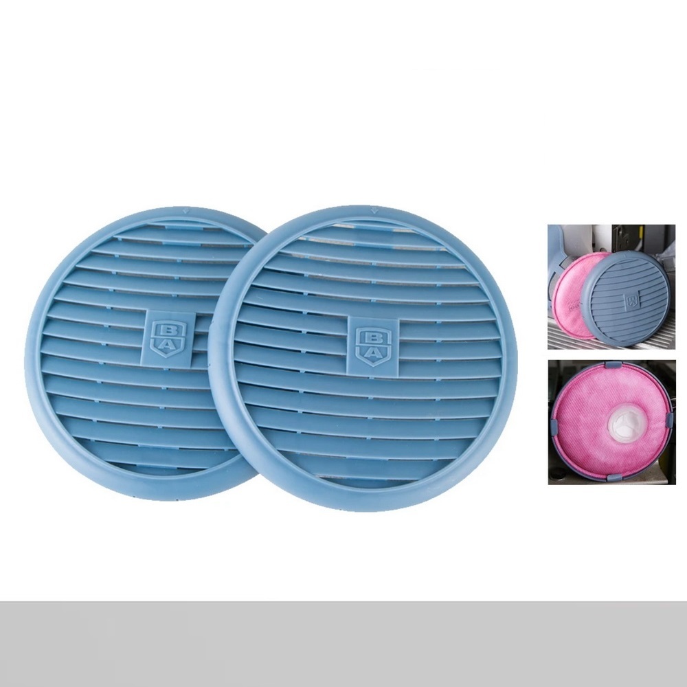 ฝาครอบตัวกรองกันน้ำ 2ชิ้น/เซ็ต สำหรับ2091 2097 P100 เปลี่ยนแผ่นกรองฝุ่นละอองสำหรับเครื่องช่วยหายใจทางเคมี 6200/7502/6800