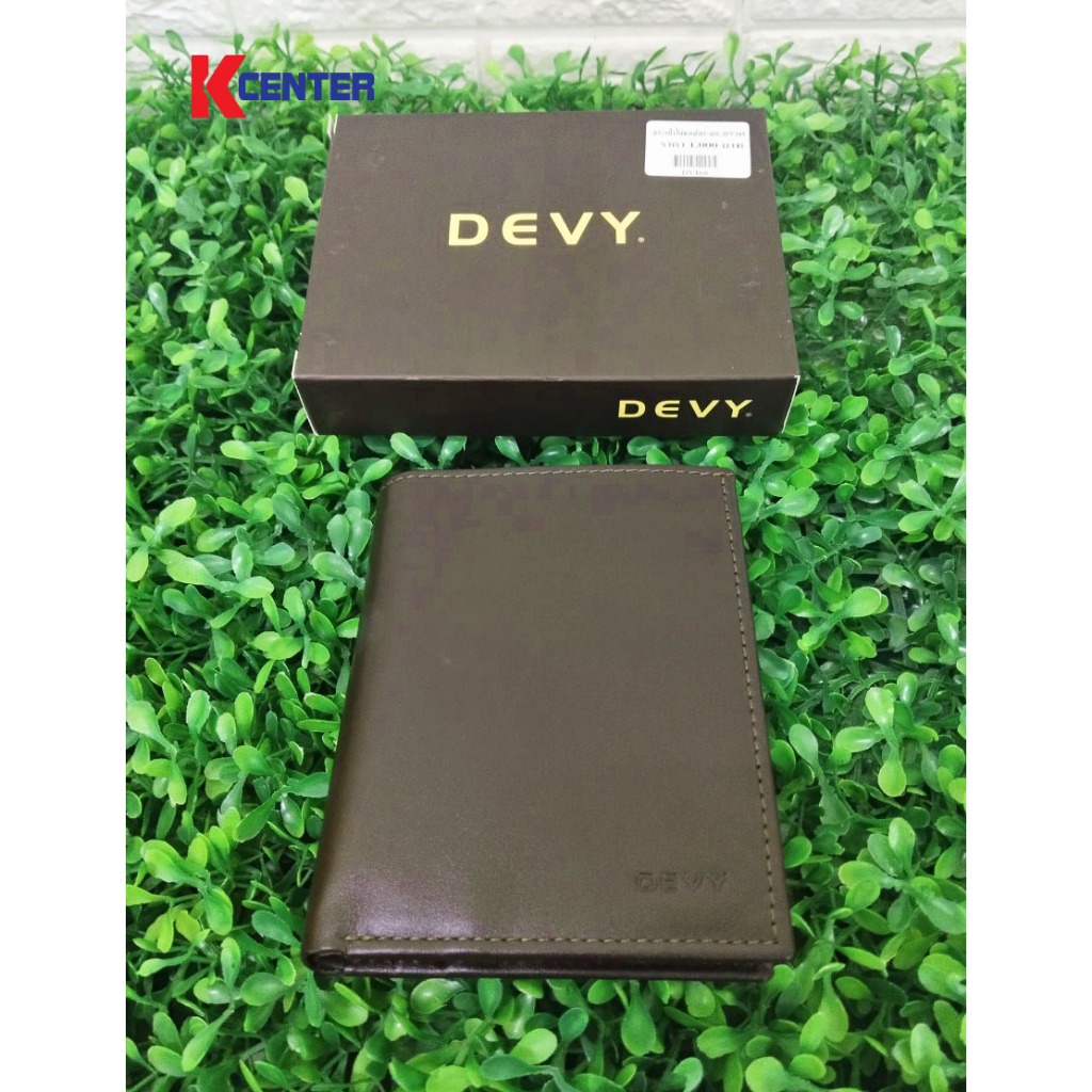 DEVY กระเป๋าใส่ธนบัตร หนังแท้ รุ่น DV168