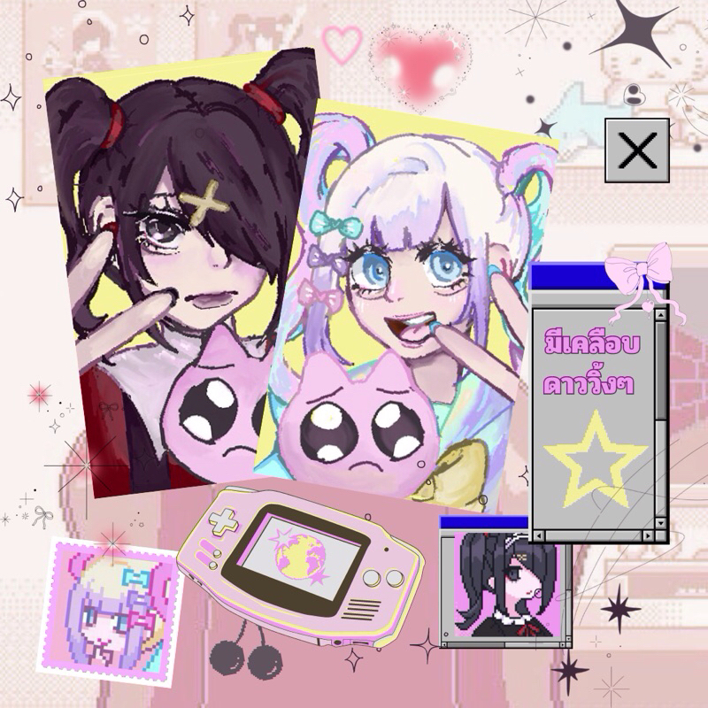 ⋆𐙚 NEEDY STREAMER OVERLOAD PHOTOCARD 🎧✮