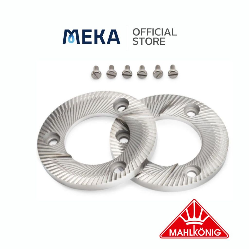 MAHLKONIG BURRS ขนาด 98 mm รุ่น Turkish Premium Cast Steel Burrs, EK43T EK43ST EK43  เฟืองบด ฟันบด อ