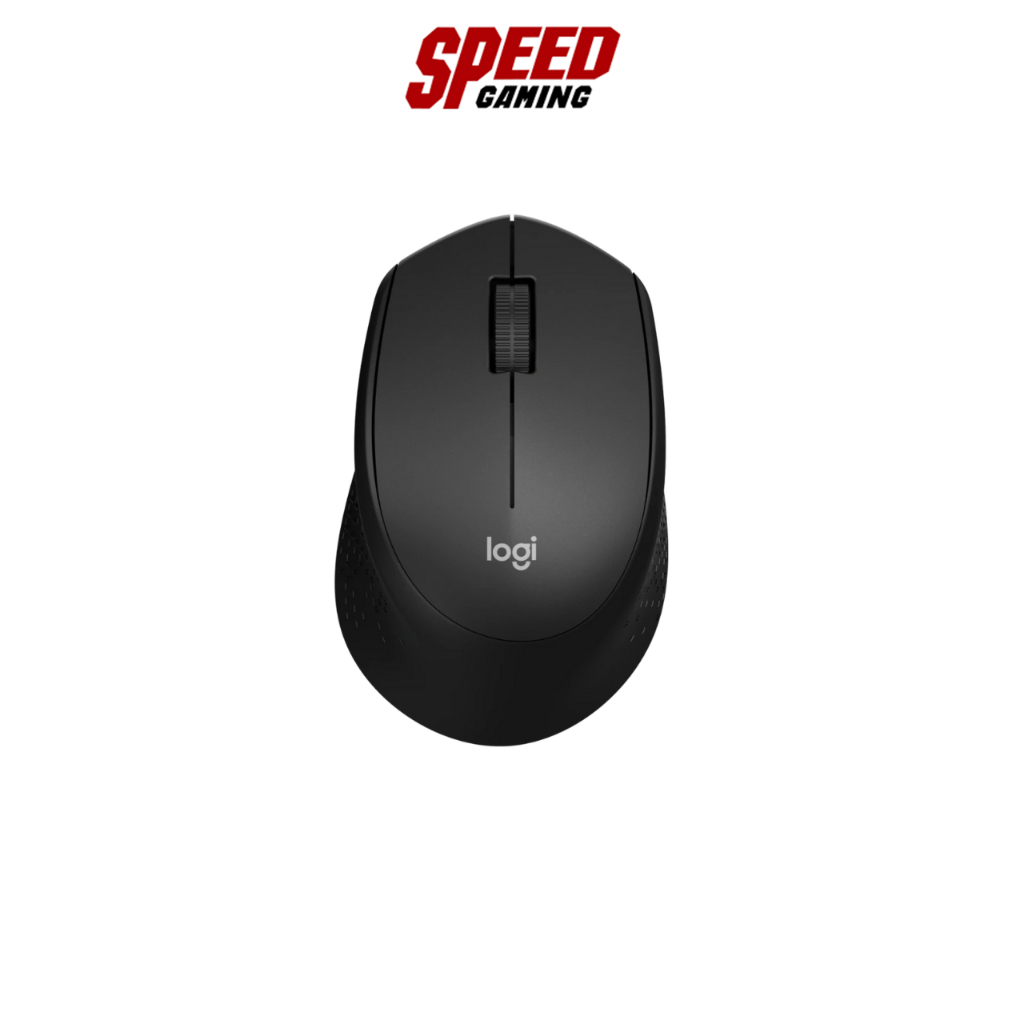 LOGITECH M331 MOUSE WIRELESS SILENT BLACK (เมาส์) SPEED GAMING